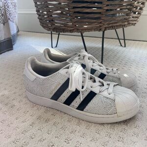 Adidas Superstar Snakeskin Texture